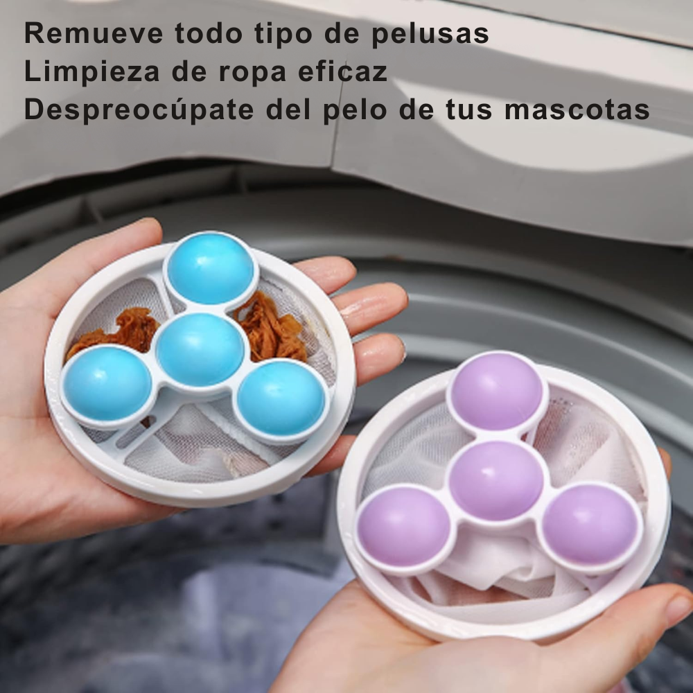 Pack 3 "Filtros para Lavadora Saca Pelusas"