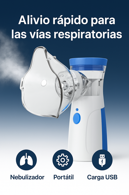 Nebulizador Portátil Niños Adultos