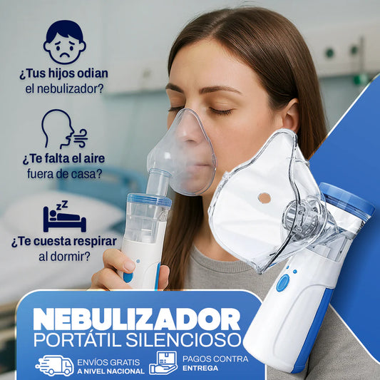 Nebulizador Portátil Niños Adultos